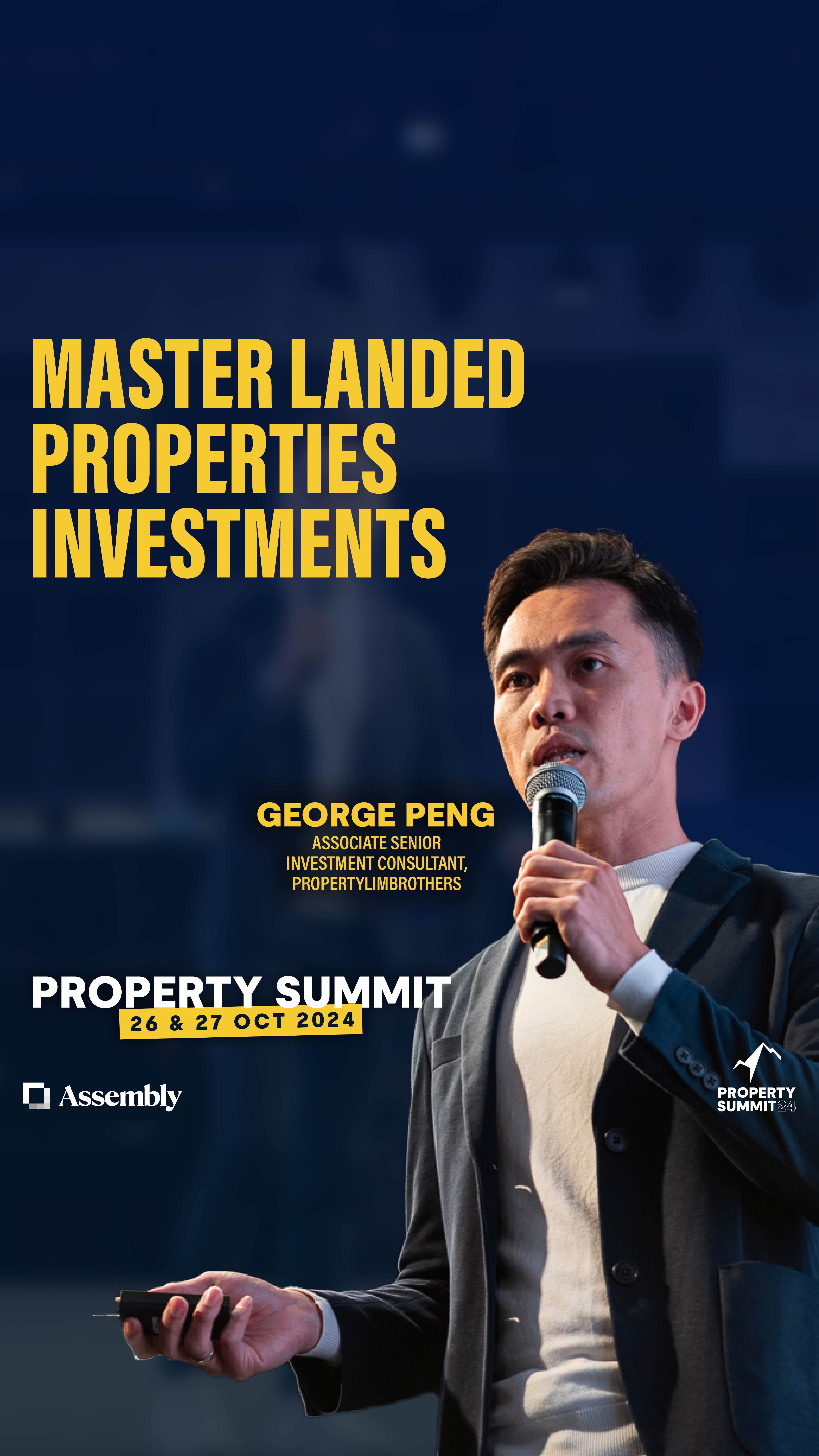 George Peng at Property Summit 2024